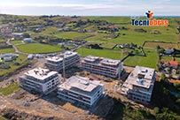 Coppelia Residencial a vista de dron.